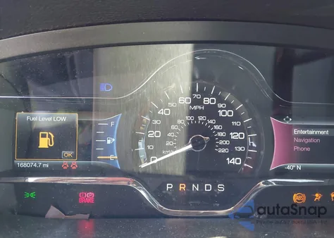 2014 Lincoln Mks z USA, uszkodzony, nr VIN 1LNHL9EKXEG612810